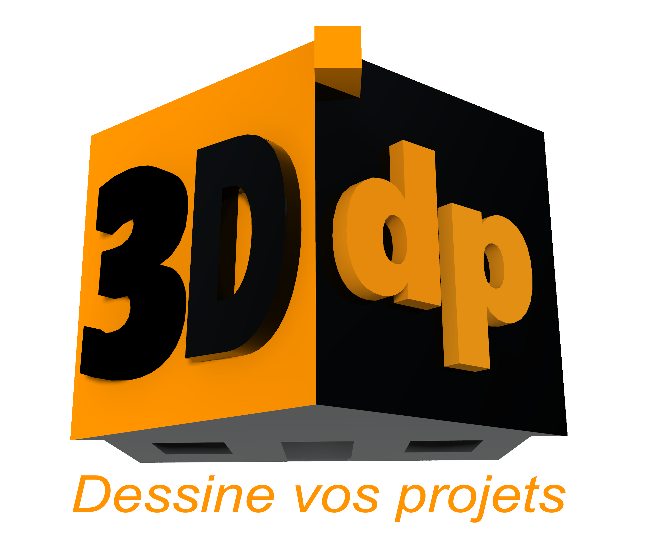 Logo 3Ddp dessine vos projets